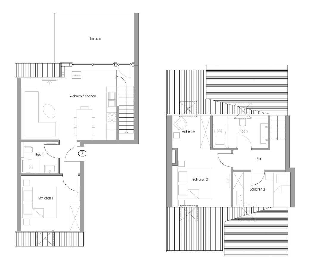 דירות נורדרני Haus Insulaner Tolle 7 מראה חיצוני תמונה